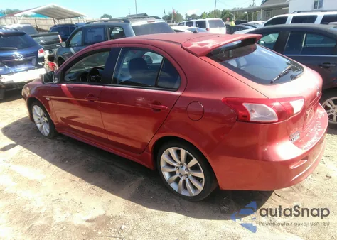 2010 Mitsubishi Lancer Sportback Gts из США, поврежденный, VIN JA32X8HW1AU005003